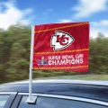 Fanmats Kansas City Chiefs Super Bowl LVIII Champions Large Car Flag - 11" X 14"