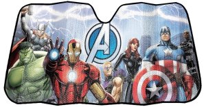 Plasticolor Marvel Avengers Accordion Sunshade