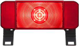 Optronics Driver Side RV Combination LED Tail Light with License Illuminator