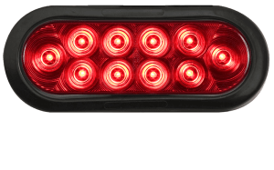 Optronics 6" Oval Stop / Turn / Tail Light Kit With A70GB Grommet, PL-3 Connection