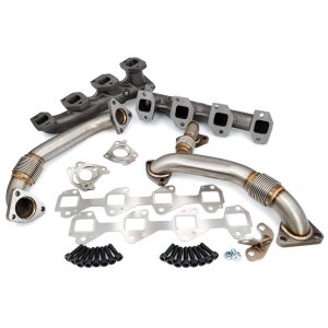 Pacific Performance Engineering PPE 116112500 Manifolds and Up-Pipes GM 2017-2021+ L5P - Raw