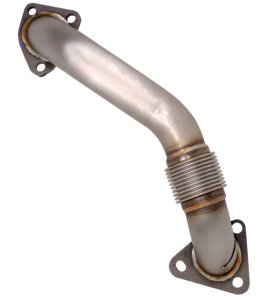 Pacific Performance Engineering PPE 116119050 Right Up-Pipe Passenger Side D-Pipe Long