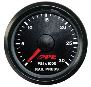 Pacific Performance Engineering PPE 513010000 Fuel Rail Pressure Gauge GM 01-05 & 03-07 Dodge