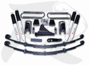 Revtek 6005 Excursion 4.0 Inch Front 2.0 Inch Rear Suspension System For 00-05 Ford Excursion