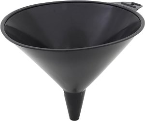 FloTool 05064MIE Large Funnel, black, 8-3/4" x 7-1/2" x 7"