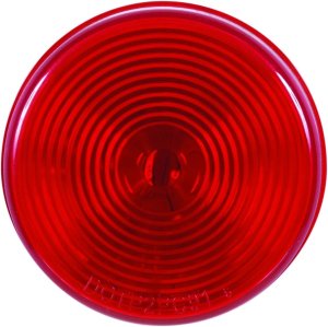 Optronics MC55RBP Red 2.5" Round Sealed Side Marker / Clearance Light