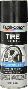 Dupli-Color Tire Paint Black TP101 11 OZ Aerosol Spray Paint