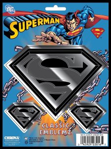 Chroma Graphics Superman Classic Emblemz Decal