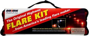 Orion Safety Products 6020 20 Minute Highway Emergency Road Flare Kit 6-Pack