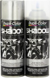 Dupli-Color Shadow Chrome Black-Out Coating 2-Step Kit