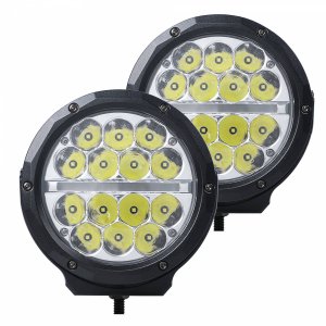 Go Rhino 750700623DRS Bright Series Lights 6" Round LED Driving Light Black