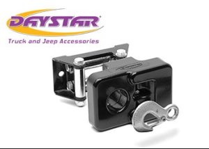 Daystar KU70045BK UTV/ATV Small Winch Roller Fairlead Isolator Black