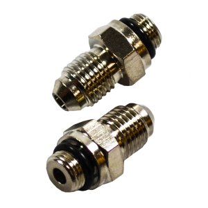 Nitro Gear & Axle NPAIRFITTING-1 Air Line Adapter -4 Male to 1/8 Inch BSPP Male Fitting