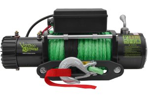 VooDoo Offroad P000026 Summoner 9500lb Winch w/ 85 Foot Synthetic Rope