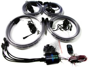 Race Sport Lighting RS-FLEXSOUND Sound Activated Multi-Color Flexible LED Underbody Kit