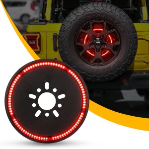 Race Sport Lighting RS365JL 18-Pres Jeep JL 3rd Brake Light LED 5th Wheel Mount