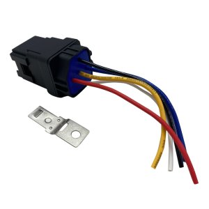 Race Sport Lighting RSWP12VRELAY 12-Volt 40 AMP Relay and Pre wired 5-Pin Socket IP67 Water Proof