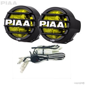 PIAA 22-05372 LP530 Yellow 3.5" LED Ion Driving Light Kit