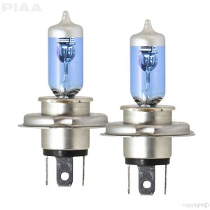 PIAA 23-10104 Xtreme White Hybrid H4 Bulb (3900K - 12V 60/55W) - 2 Pack