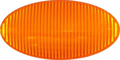 Optronics Replacement Amber Lens for RVPL5/7 RV Porch / Utility Lights