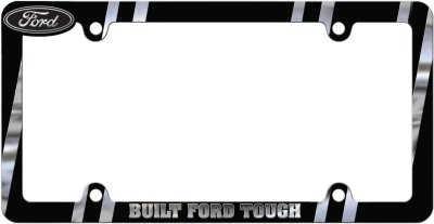 Chroma Graphics Ford Built Tough Chrome Plate Frame
