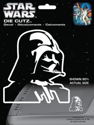 Chroma Graphics Star Wars Darth Vader Die Cutz Decal