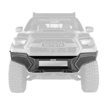 Go Rhino 34389T - Element Front Bumper with Fixed Light Bar Mount - Textured Black