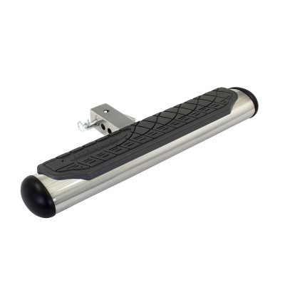 Go Rhino 460PS - 4" Oval Hitch Step - Polished Stainless Steel