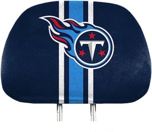 Fanmats NFL Team Printed Headrest Cover Set