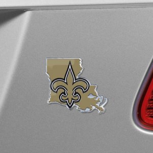 Fanmats NFL Team State Aluminum Embossed Emblem