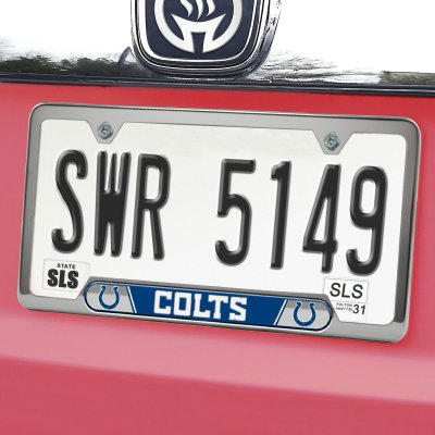 Fanmats NFL Team Embossed License Plate Frame